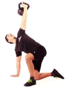 Turkish get up kettlebell